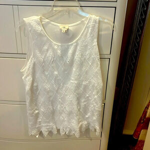 Lacey Sleeveless Shirt. SW New York.